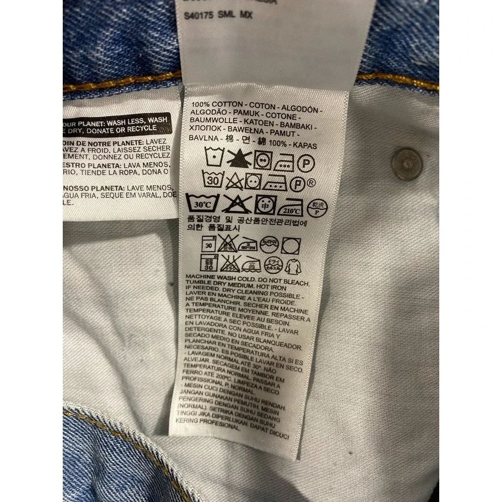 Levi's 550 Relaxed Tappered‎ Fit Jeans Mens 36X30 Blue Denim Classic 100% Cotton